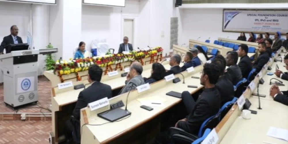 Foundation Course is one of the most memorable periods in a Civil Servant’s life: CAG GC Murmu Foundation Course is one of the most memorable periods in a Civil Servant’s life: CAG GC Murmu