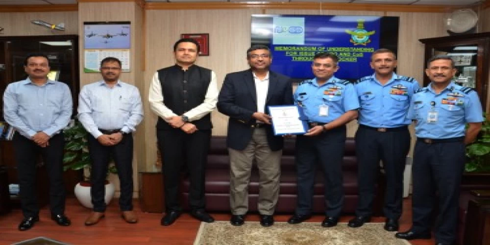 The Indian Air Force embraces digital transformation through the integration of DigiLocker. The Indian Air Force embraces digital transformation through the integration of DigiLocker.