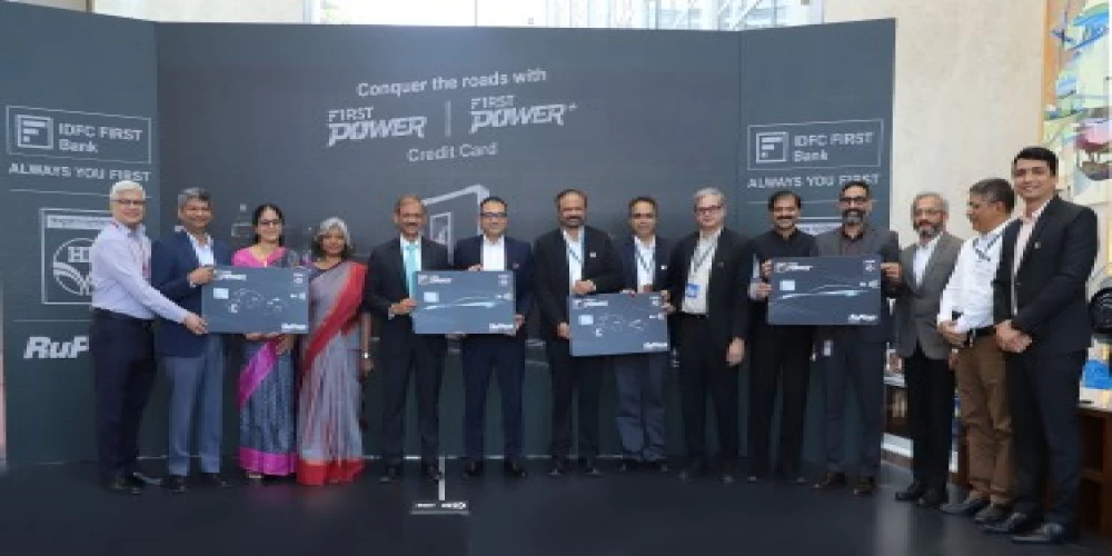 IDFC FIRST Bank in association with HPCL and RuPay launches co-branded fuel credit card IDFC FIRST Bank in association with HPCL and RuPay launches co-branded fuel credit card