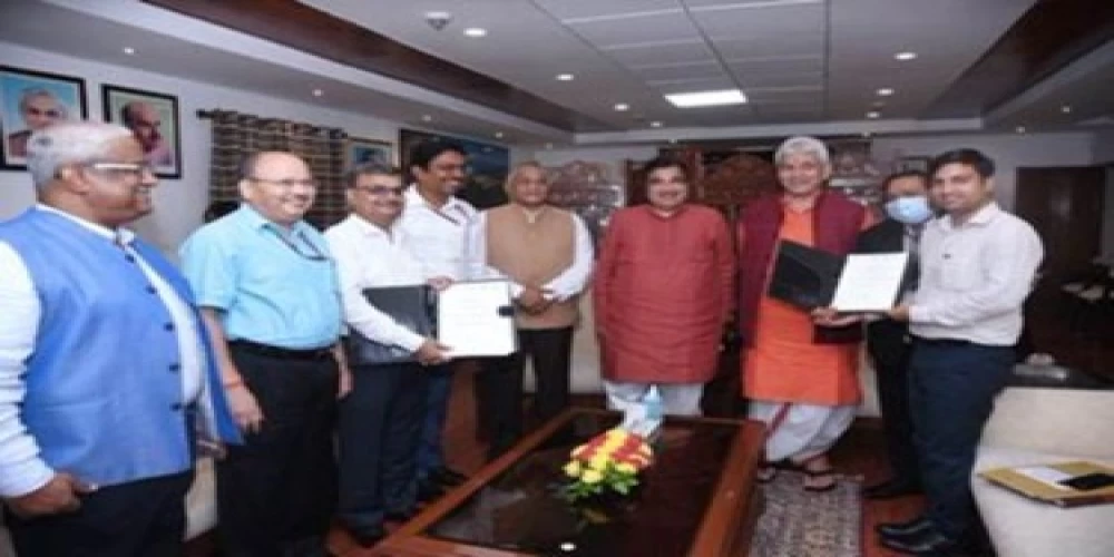 NHLM signs MoU with Katra Development Authority NHLM signs MoU with Katra Development Authority