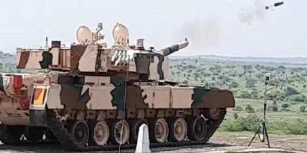 DRDO successfully test fires ATG missile DRDO successfully test fires ATG missile