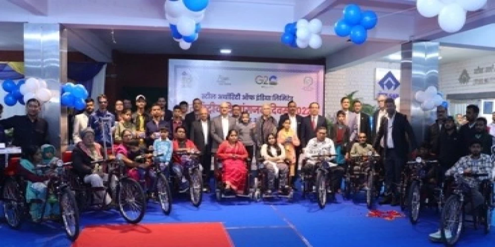 SAIL distributes assistive device to PwDs SAIL distributes assistive device to PwDs