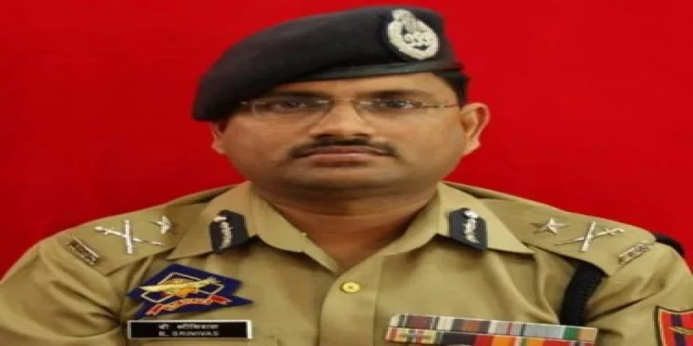 B Srinivasan appointed Puducherry DGP B Srinivasan appointed Puducherry DGP