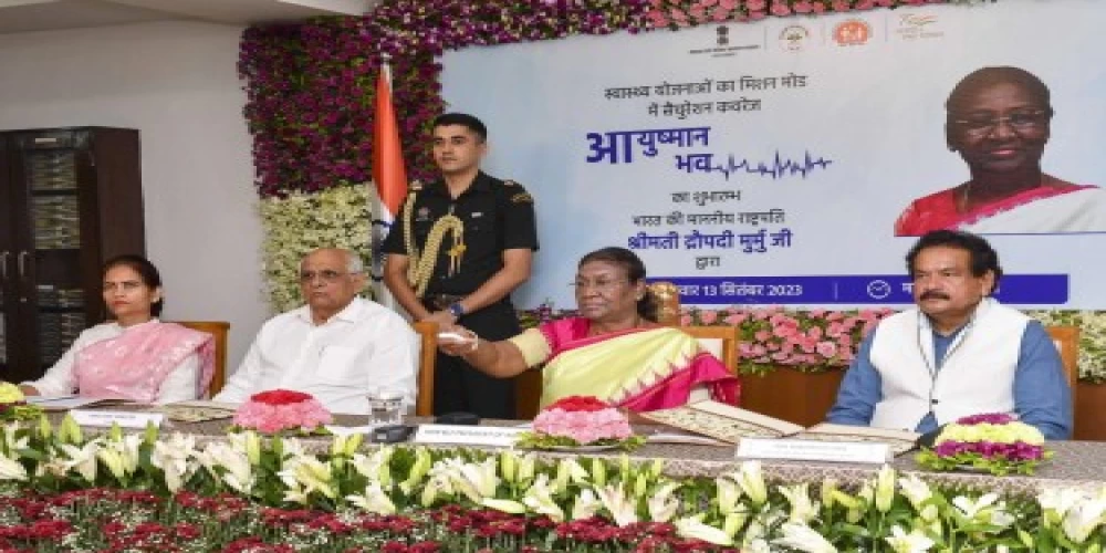 President Droupadi Murmu Launches Ayushman Bhav Campaign for Universal Health Coverage President Droupadi Murmu Launches Ayushman Bhav Campaign for Universal Health Coverage