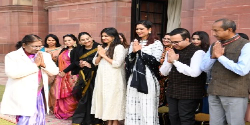 President of India interacts with leading women start-ups and unicorns President of India interacts with leading women start-ups and unicorns