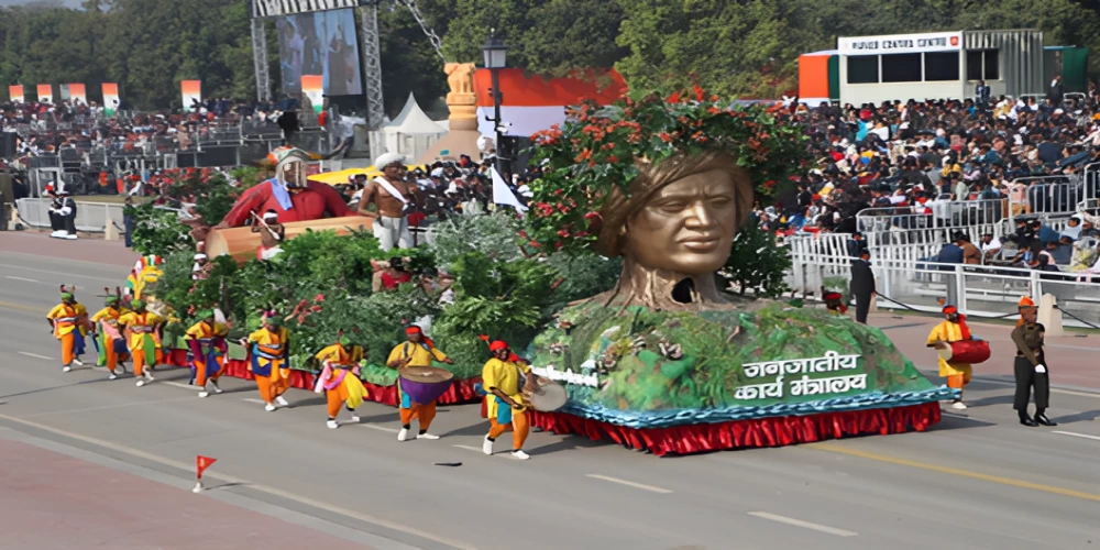 Ministry of Tribal Affairs wins best tableau award in Republic Day Parade 2025 Ministry of Tribal Affairs wins best tableau award in Republic Day Parade 2025