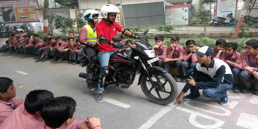 Honda brings road safety lessons to schools in Ludhiana