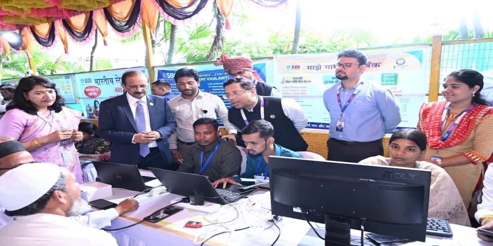 SBI drives financial inclusion with mega Jan Suraksha camp in Khalapur