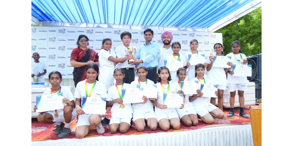 Casio India marks Children’s Day with inter-school sports meet for young athletes in Noida