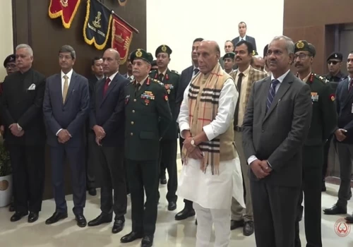 Solar–hydrogen breakthrough in Ladakh as Defence Minister unveils NTPC’s high-altitude plant