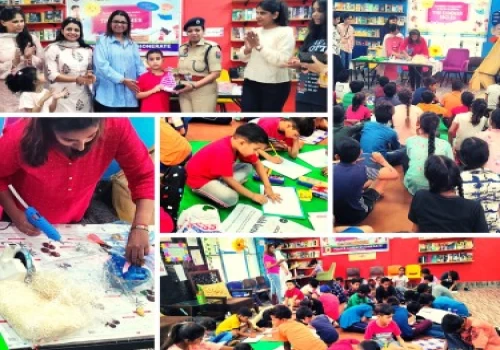 IPS officer spreading smiles this summer through books