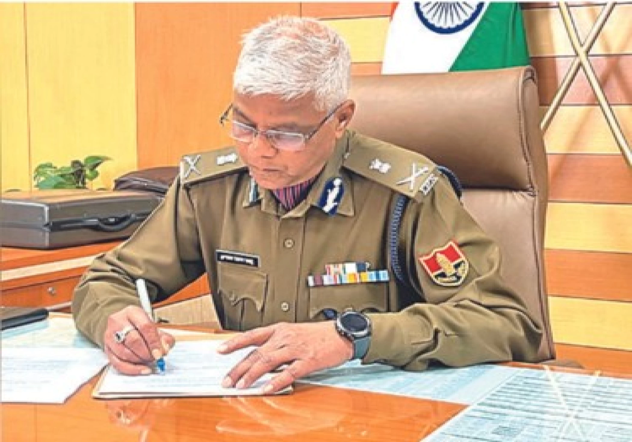 Senior IPS officer Utkal Ranjan Sahoo takes over as DGP Rajasthan