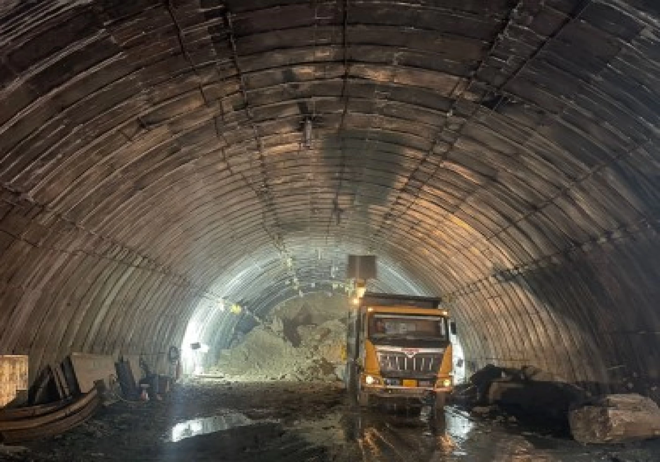 BRO conducts final break through blast of Nechiphu tunnel in Arunachal Pradesh