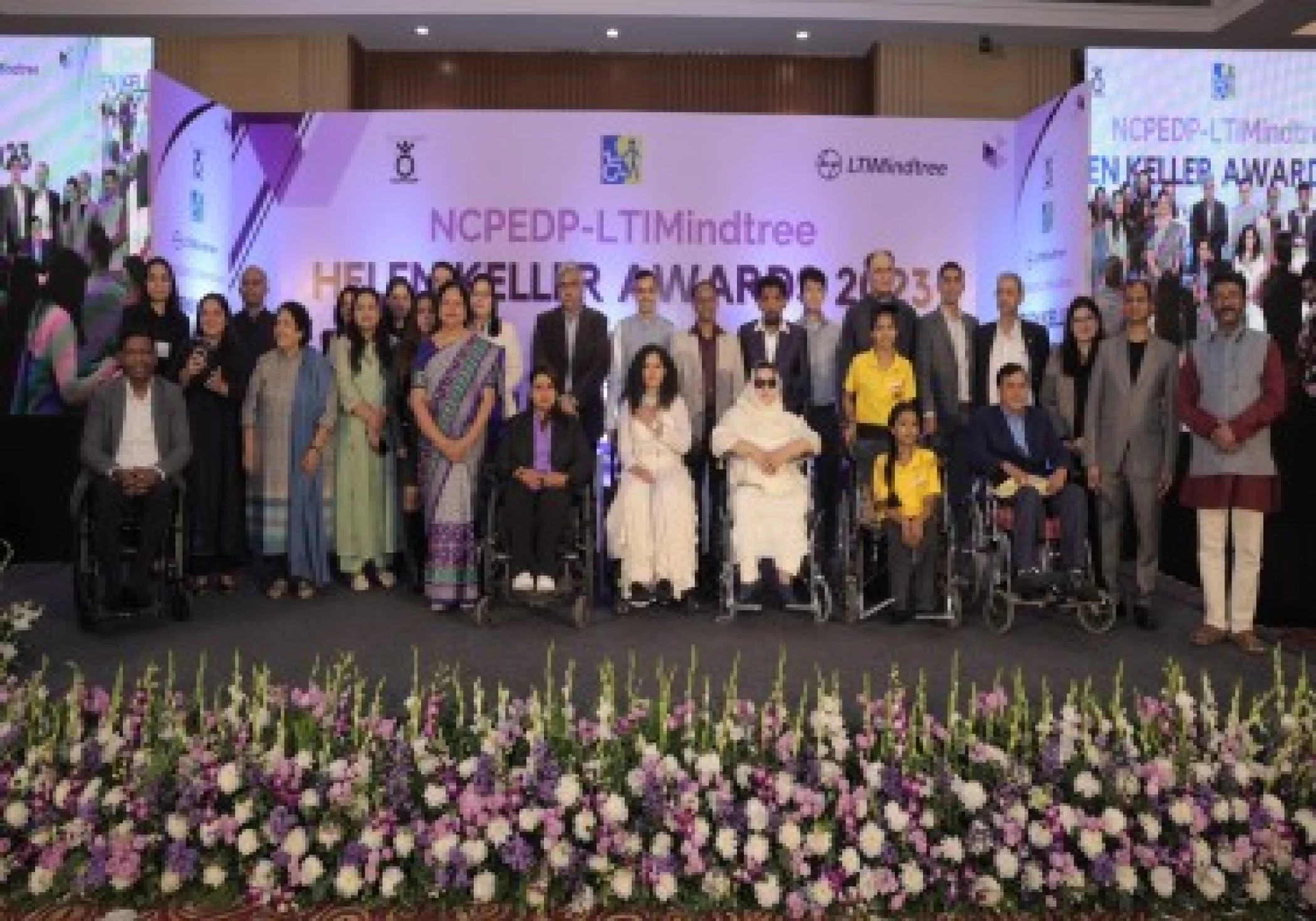 Honoring Inclusivity Champions 16 Change Makers Acknowledged at 24th NCPEDP-LTIMindtree Helen Keller Awards