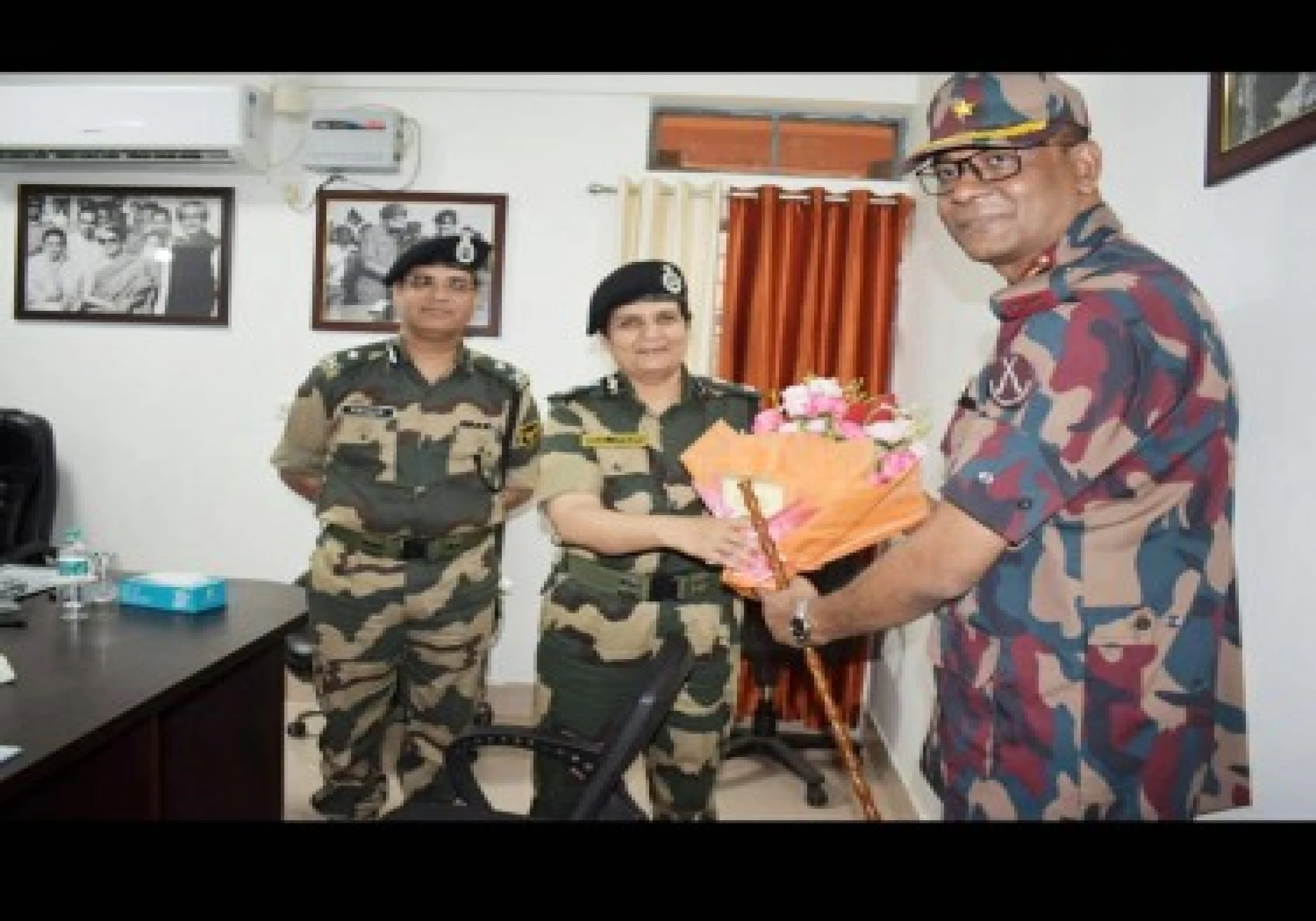 ADG BSF-Eastern Command reviews operational preparedness of BSF Meghalaya