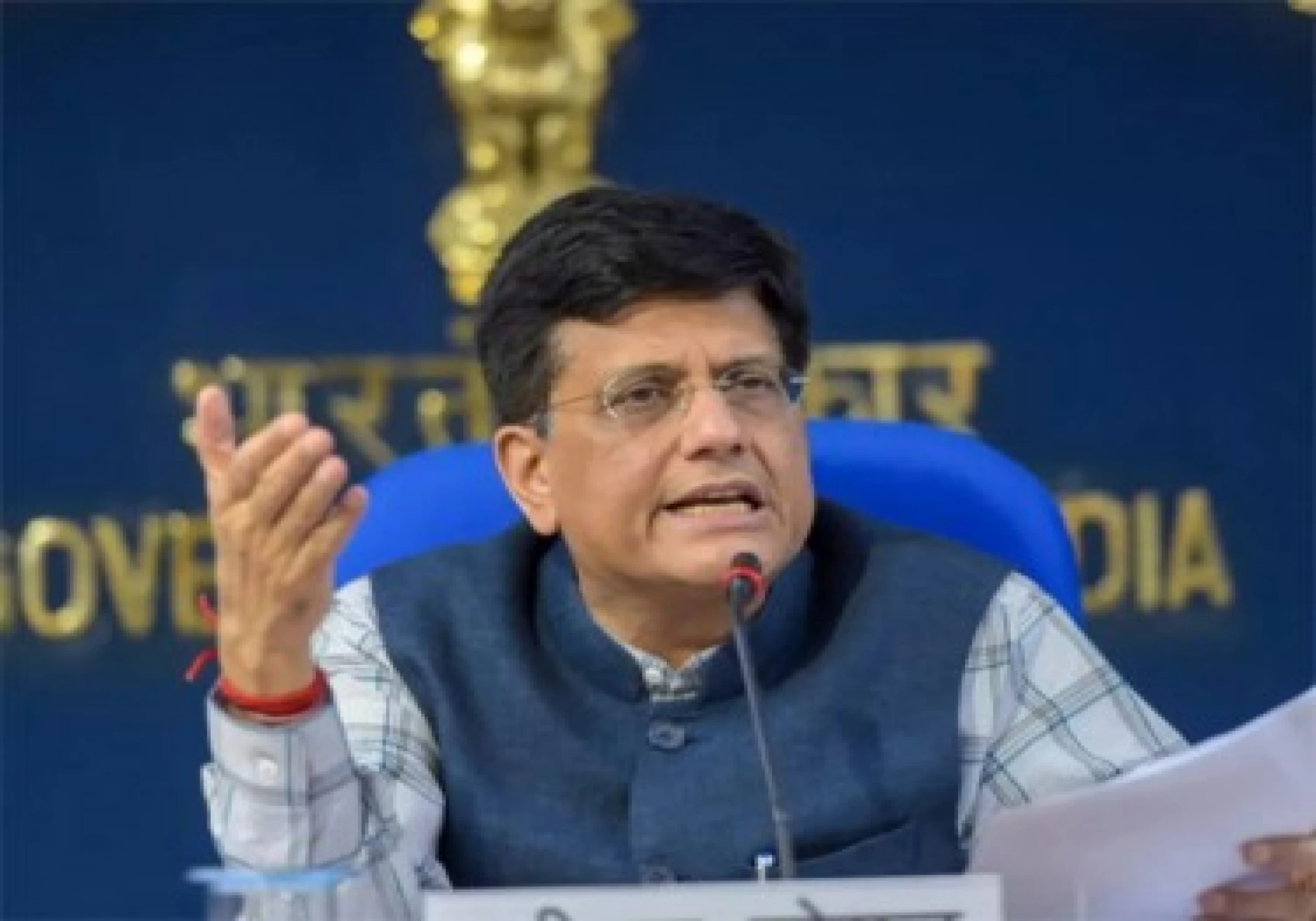 At 87 pc, India has the highest FinTech adoption rate in the world against the global average of 64 pc: Union Minister Piyush Goyal