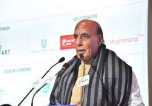 Committed to achieve defence production target of $ 22 billion by 2025: Rajnath Singh