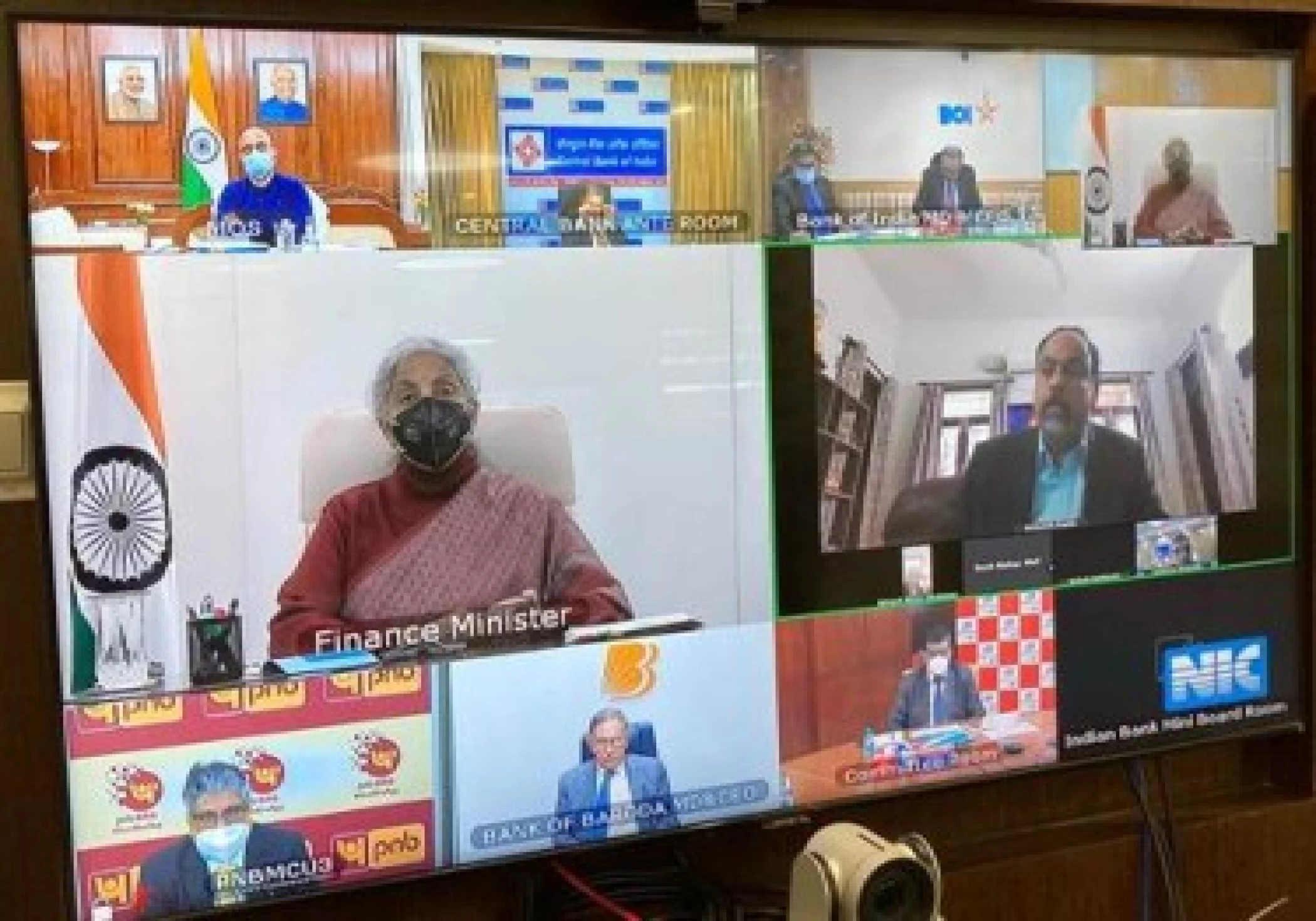 Finance Minister Nirmala Sitharaman reviews performance of Public Sector Banks