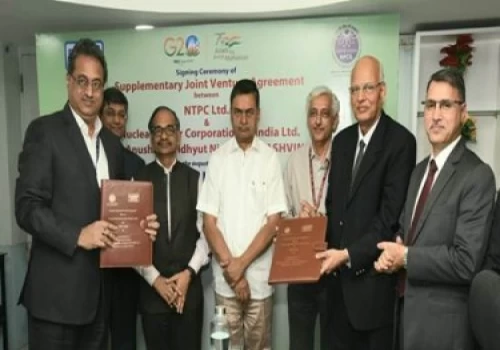 NTPC & NPCIL sign agreement for joint dvpt of nuclear power plants