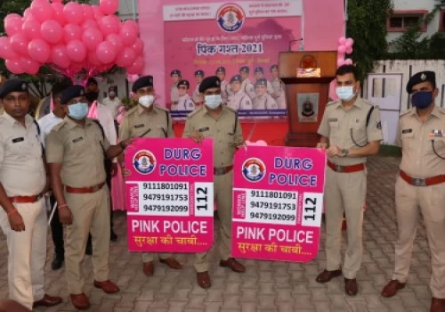 Durg Police goes ‘Pink’ to check crime against women by empowering them with safety tips