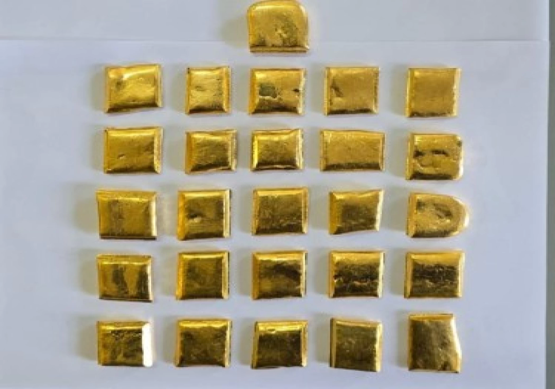 Customs Division seize smuggled gold at Guwahati Railway Station