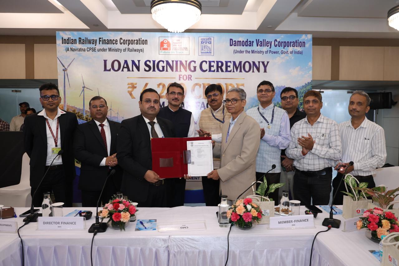 IRFC signs Rs 4,200 crore Loan Agreement with DVC for Renewable Energy Projects