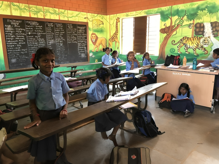 From crumbling walls to classrooms of hope: NMDC revamps school in Donimalai