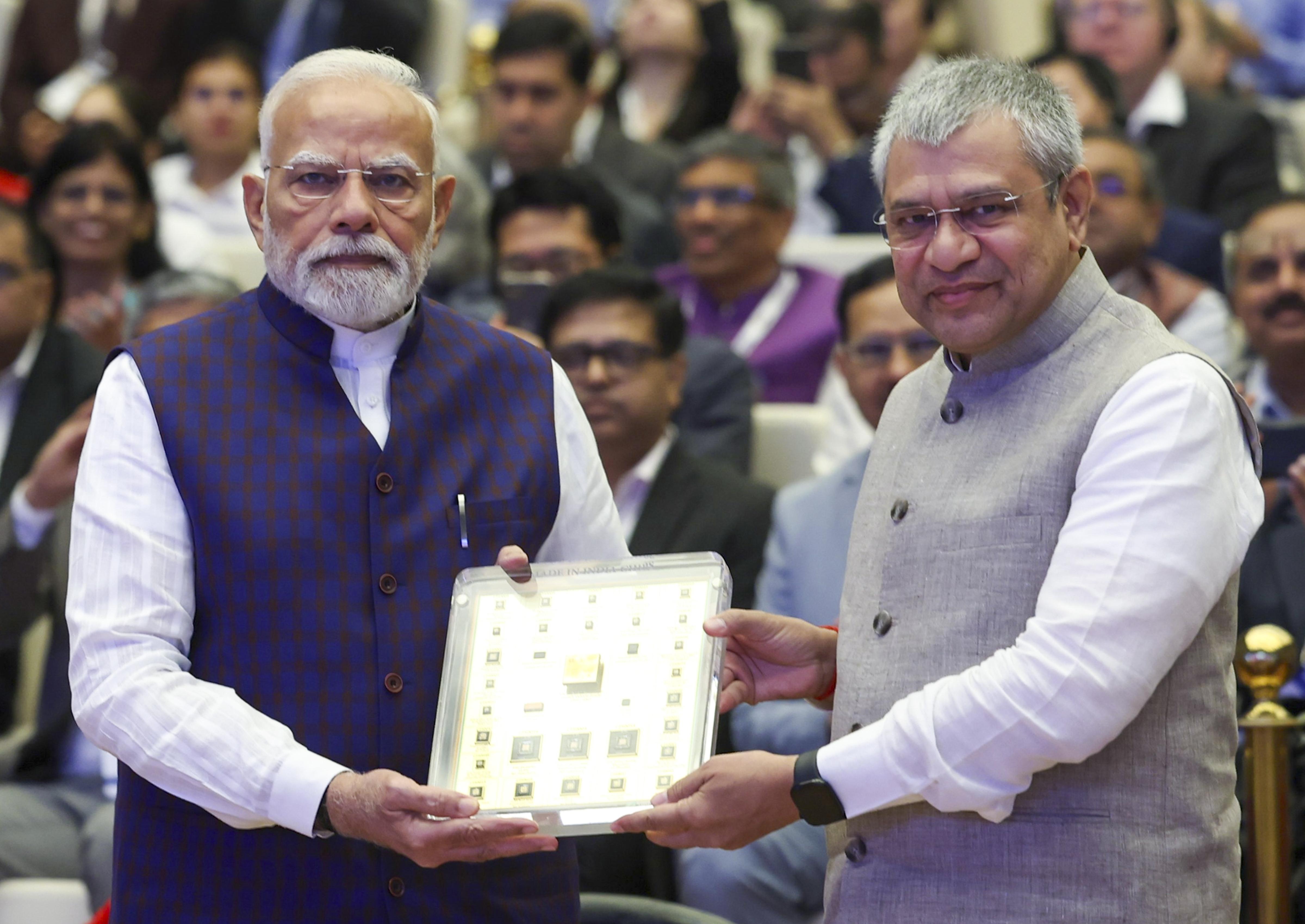 India unveils Vikram 32-bit chip at Semicon India 2025, a first in space-grade microprocessors