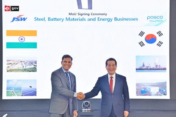 JSW Steel and POSCO sign agreement to explore 6 MTPA steel plant in India