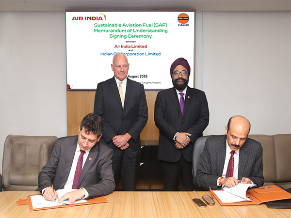Indian Oil and Air India join hands for sustainable aviation fuel supply