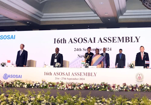 President of India graces the opening ceremony of the 16th Asian Organisation of Supreme Audit Institution Assembly