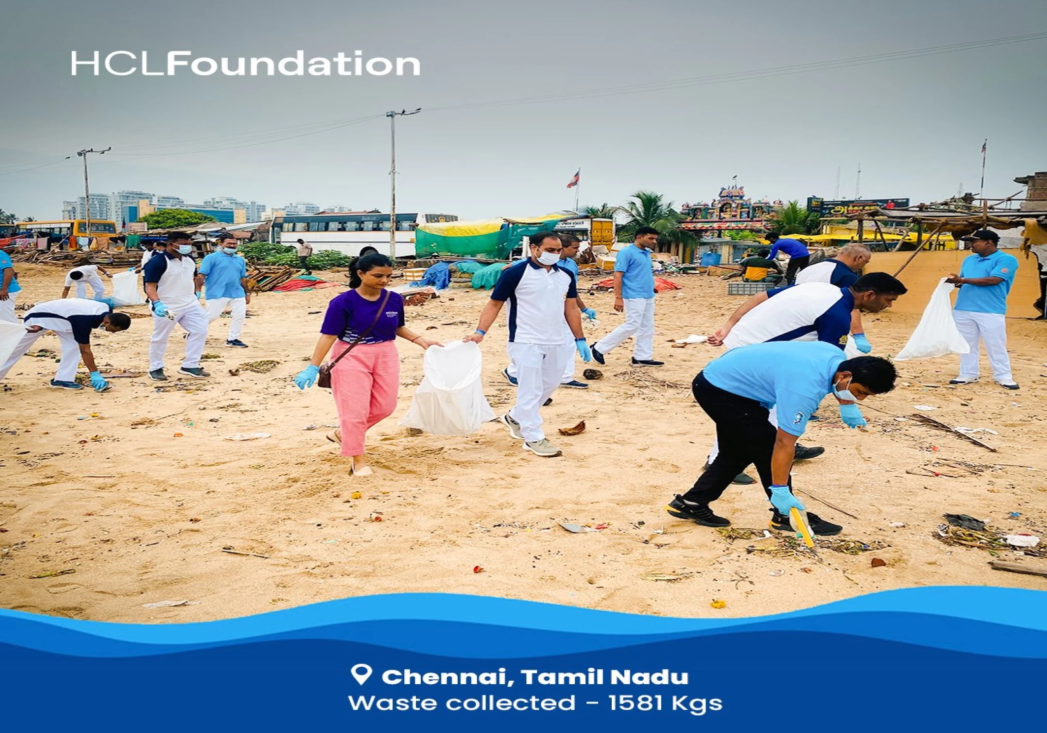 HCLFoundation conducts coastal preservation initiative