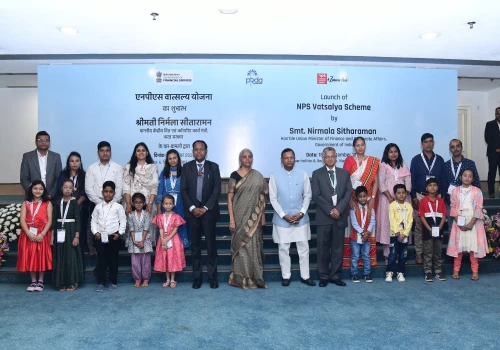 Finance Minister launches NPS Vatsalya, a pension scheme for children