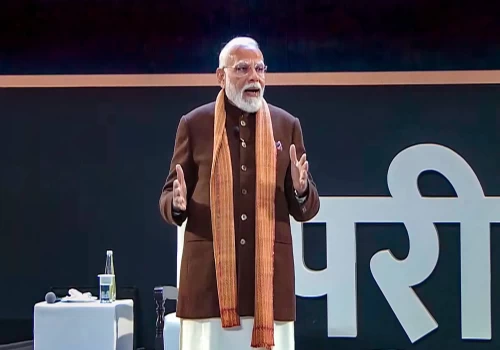 PM Modi urges students to look beyond marks at Pariksha pe charcha 2026