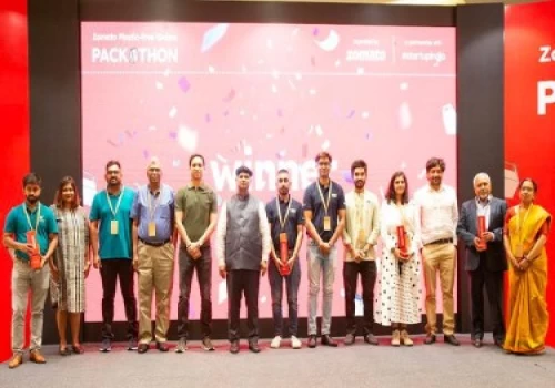 Zomato recognizes innovators in sustainable packaging at plastic-free orders packathon