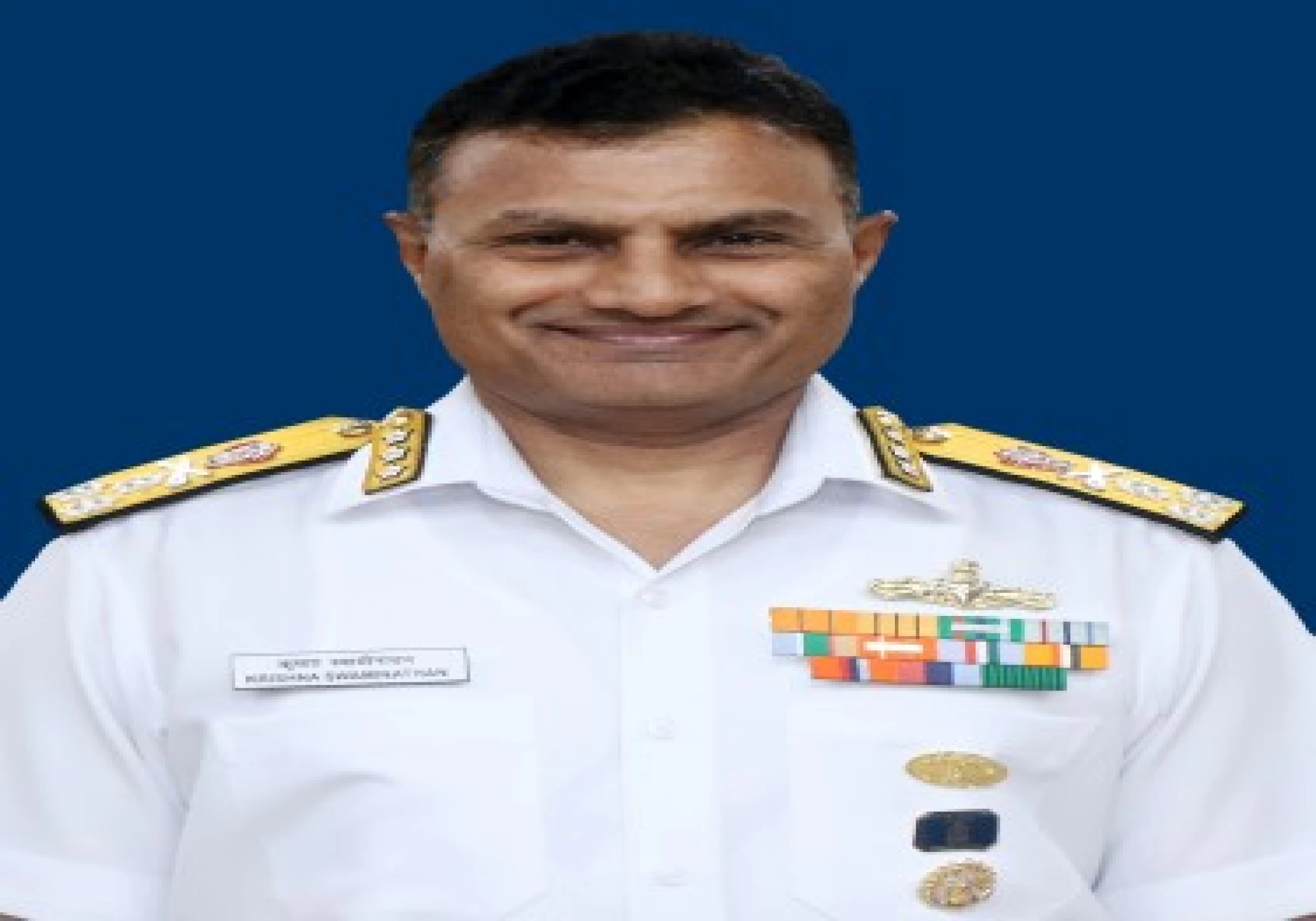 Vice Admiral Krishna Swaminathan assumes charge as Controller of Personnel Services