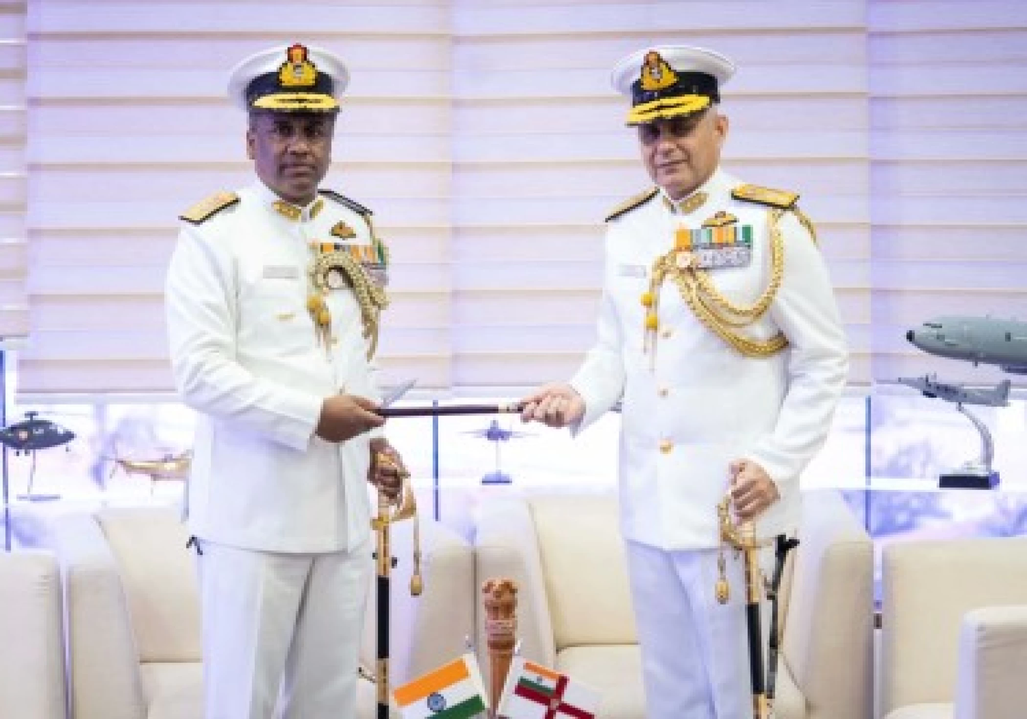 Rear Admiral Vikram Menon takes over as FOGA