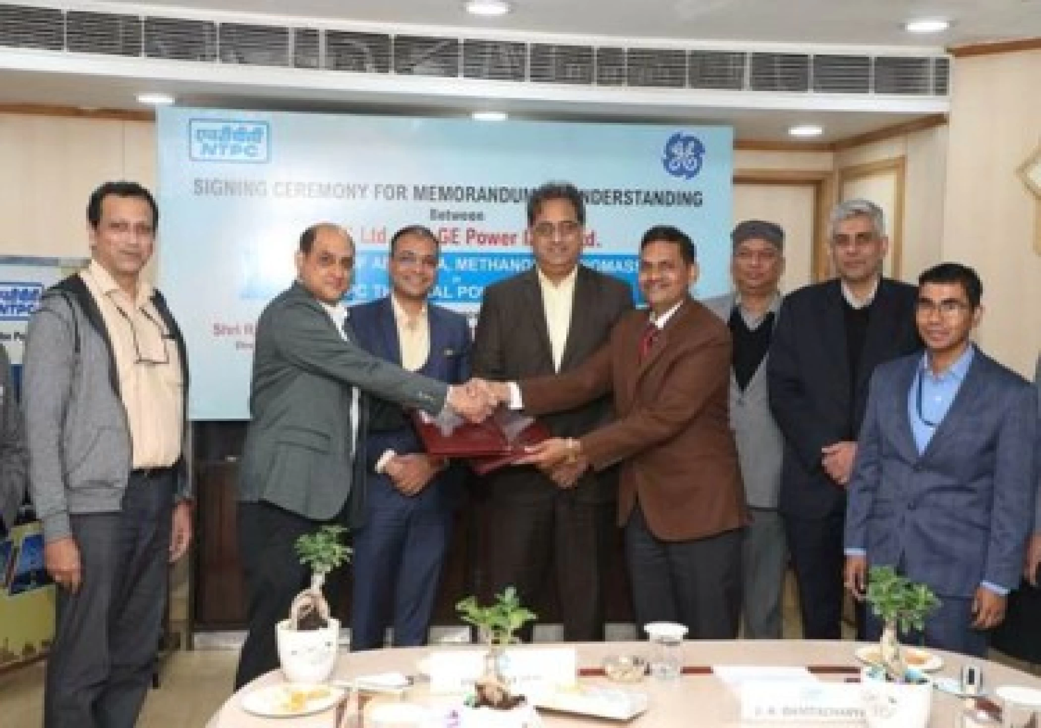 NTPC and GE Power India sign MoU