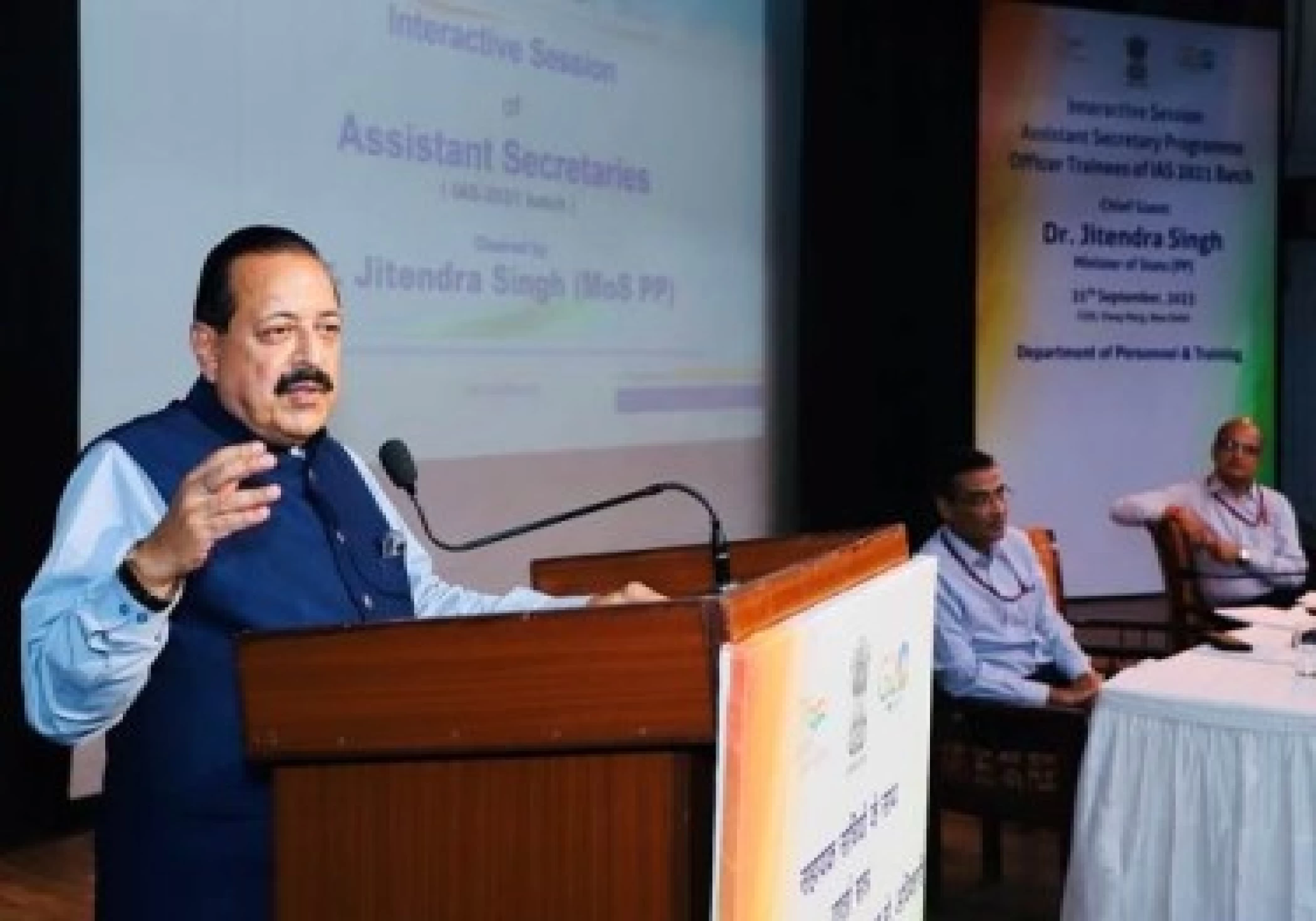 IAS officers joining service today are blessed with the privilege of being the architects of India at 2047, says Dr Jitendra Singh