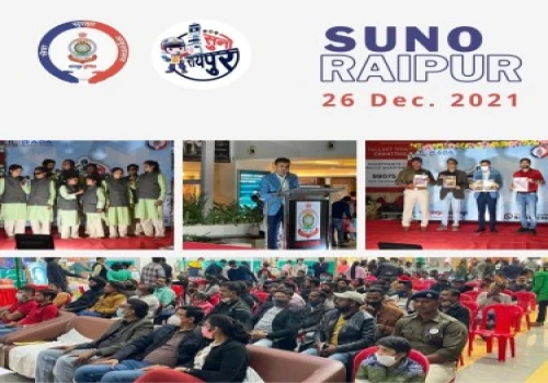 Suno Raipur, an innovative initiative to make people aware of road safety and traffic rules!