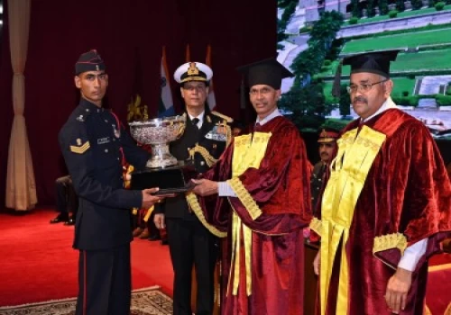 Convocation ceremony of 145th NDA course of National Defence Academy held