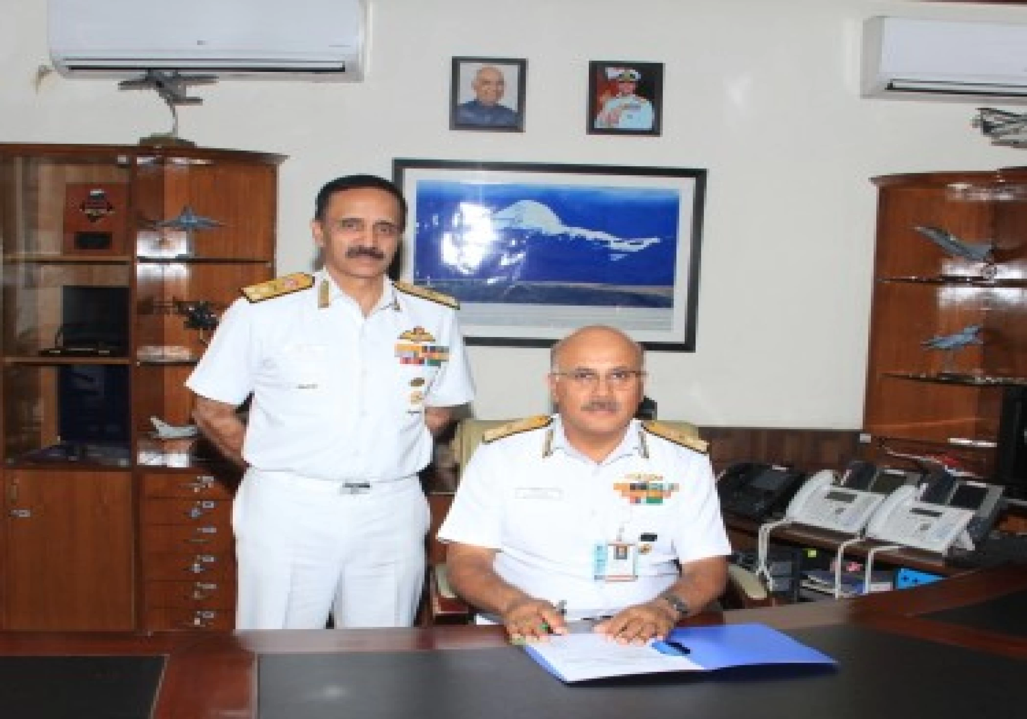 Vice Admiral Sanjay Mahindru takes charge as Dy Chief of Naval Staff