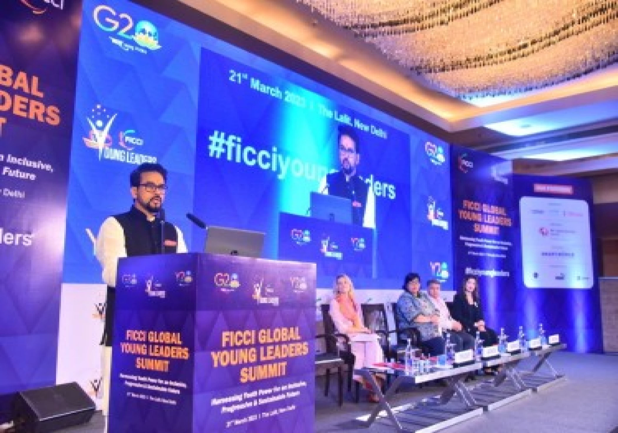 Youth in India are increasingly finding local solutions for global socio-economic problems: Anurag Thakur