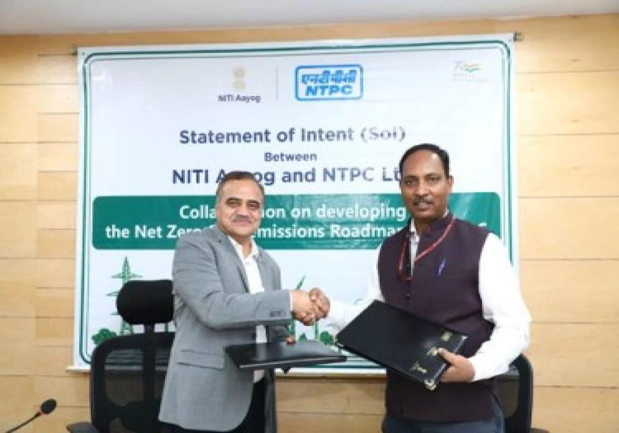 NTPC inks SoI with NITI Aayog to develop net zero GHG emissions roadmap