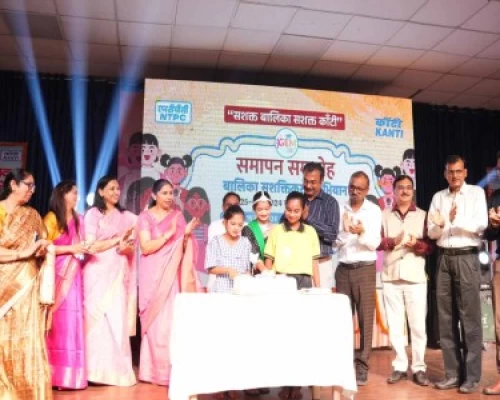 Girl Empowerment Mission successfully concludes at NTPC Kanti