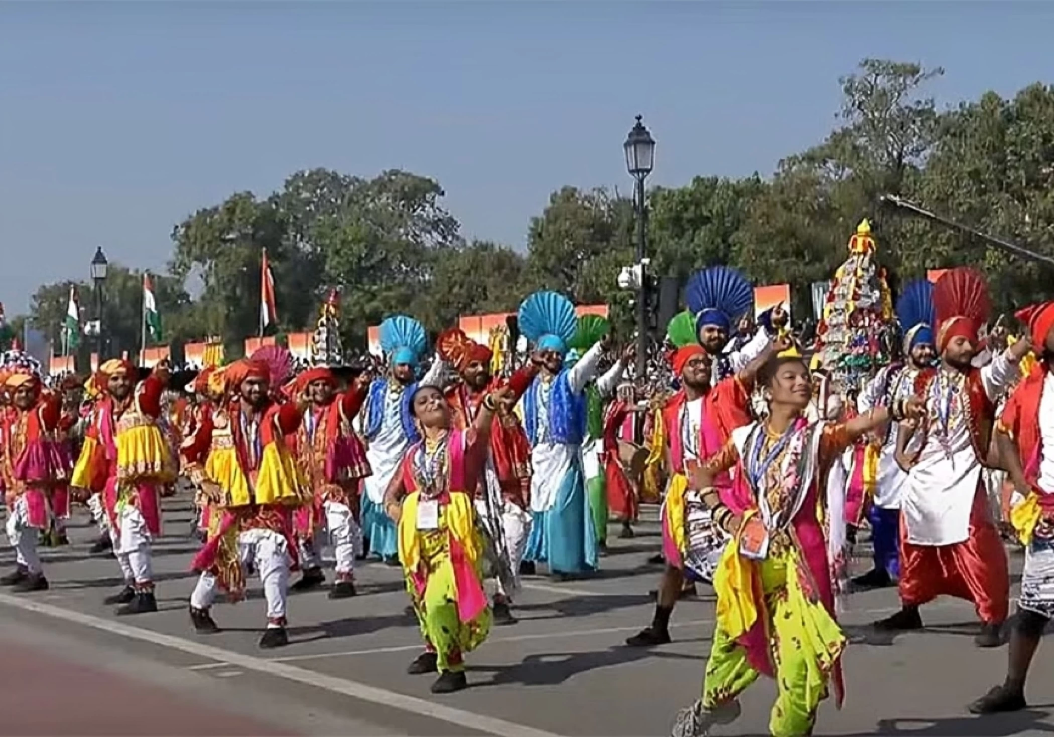 ‘Jayati Jai Mamah Bharatam’ by Ministry of Culture and Sangeet Natak Akademi captivates audiences at the Republic Day Parade 2025